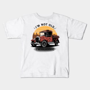 Timeless Beauty: Not Old, But Classic Kids T-Shirt